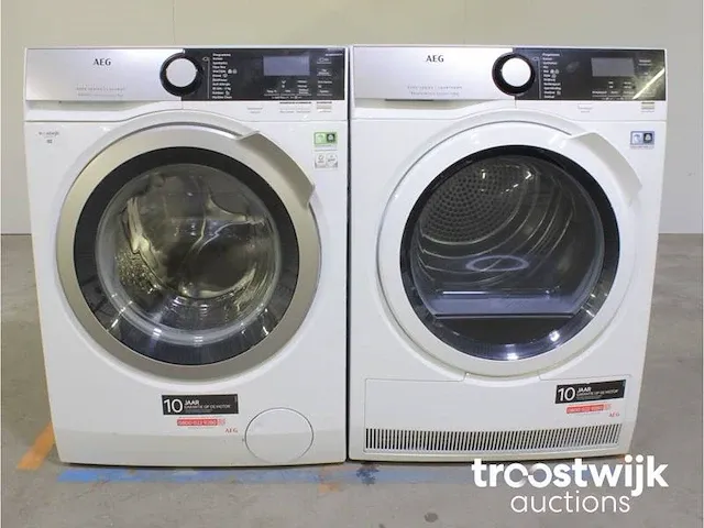 Aeg 8000 series | lavamat ã?komix technology wasmachine & aeg 8000 series | lavatherm absolutecare system droger - afbeelding 1 van  8