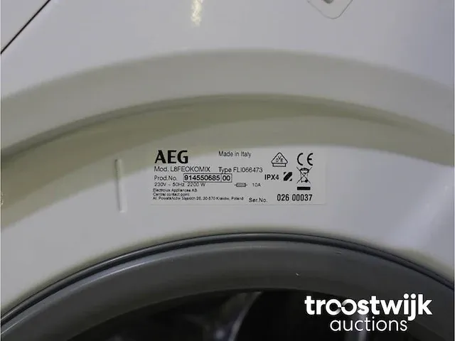 Aeg 8000 series | lavamat ã?komix technology wasmachine & aeg 8000 series | lavatherm absolutecare system droger - afbeelding 5 van  8