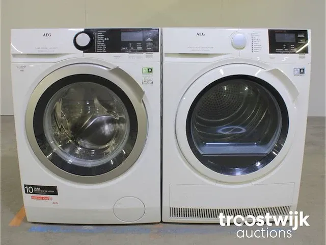 Aeg 8000 series | lavamat ã?komix technology wasmachine & aeg 8000 series | lavatherm absolutecare system droger - afbeelding 1 van  8