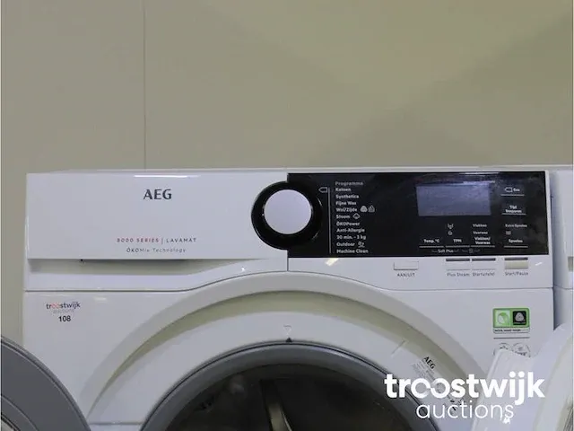 Aeg 8000 series | lavamat ã?komix technology wasmachine & aeg 8000 series | lavatherm absolutecare system droger - afbeelding 3 van  8