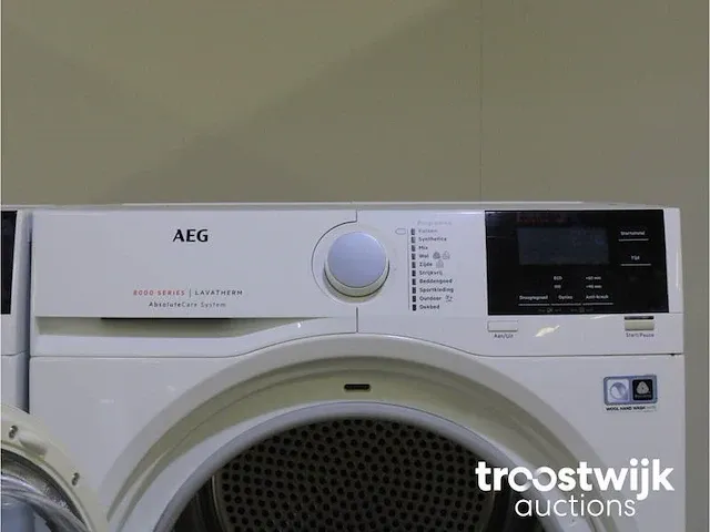 Aeg 8000 series | lavamat ã?komix technology wasmachine & aeg 8000 series | lavatherm absolutecare system droger - afbeelding 6 van  8