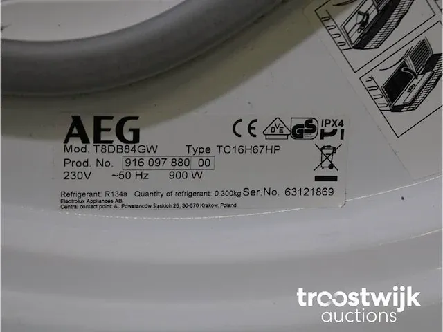 Aeg 8000 series | lavamat ã?komix technology wasmachine & aeg 8000 series | lavatherm absolutecare system droger - afbeelding 8 van  8