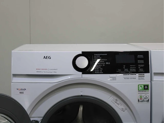 Aeg 8000 series | lavamat ã?komix technology wasmachine & aeg 8000 series | lavatherm absolutecare system wasdroger - afbeelding 3 van  8