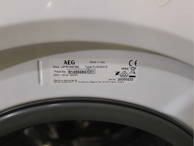 Aeg 8000 series | lavamat ã?komix technology wasmachine & aeg 8000 series | lavatherm absolutecare system wasdroger - afbeelding 5 van  8