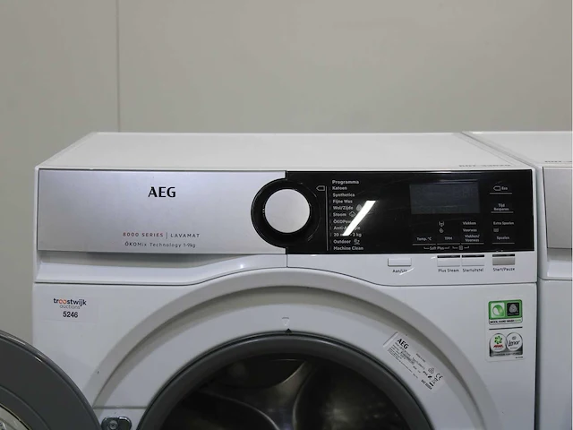 Aeg 8000 series | lavamat ã?komix technology wasmachine & aeg 8000 series | lavatherm absolutecare system wasdroger - afbeelding 3 van  8