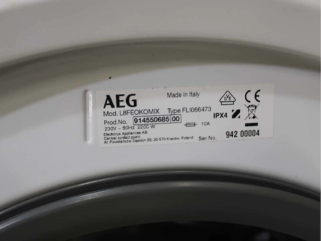 Aeg 8000 series | lavamat ã?komix technology wasmachine & aeg 8000 series | lavatherm absolutecare system wasdroger - afbeelding 5 van  8