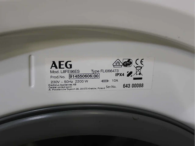 Aeg 8000 series | lavamat ã?komix technology wasmachine & aeg 8000 series | lavatherm absolutecare system wasdroger - afbeelding 5 van  8
