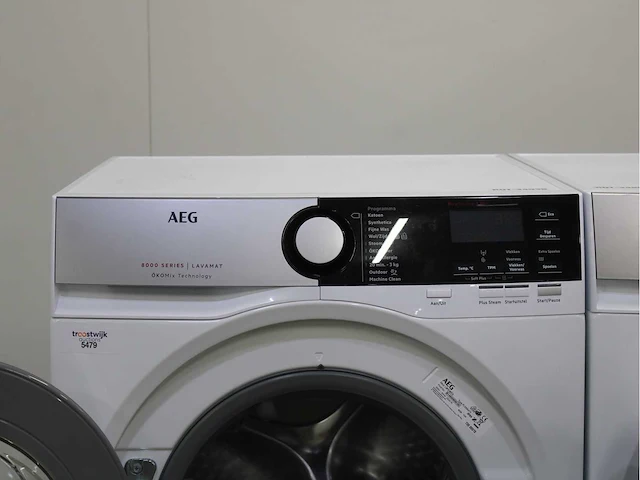Aeg 8000 series | lavamat ã?komix technology wasmachine & aeg 8000 series | lavatherm absolutecare system wasdroger - afbeelding 3 van  8