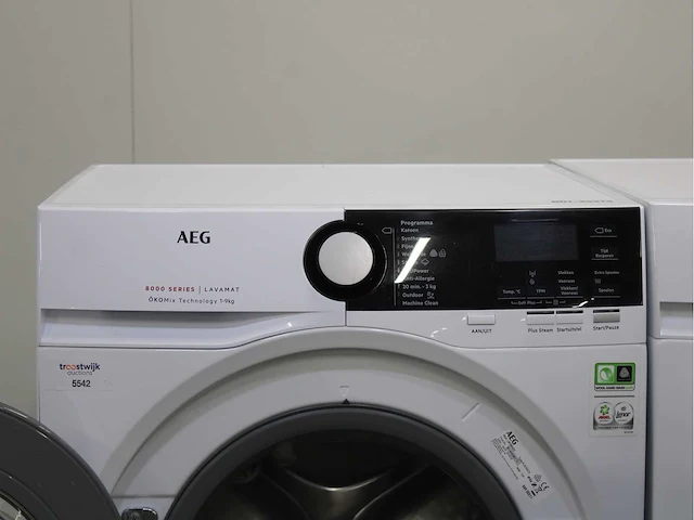 Aeg 8000 series | lavamat ã?komix technology wasmachine & aeg 8000 series | lavatherm absolutecare system wasdroger - afbeelding 3 van  8
