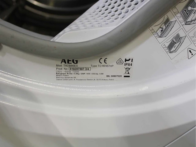 Aeg 8000 series | lavamat ã?komix technology wasmachine & aeg 8000 series | lavatherm absolutecare system wasdroger - afbeelding 8 van  8
