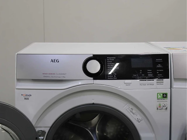 Aeg 8000 series | lavamat ã?komix technology wasmachine & aeg 8000 series | lavatherm absolutecare system wasdroger - afbeelding 3 van  8
