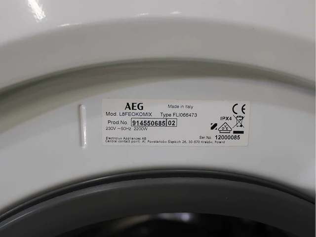 Aeg 8000 series | lavamat ã?komix technology wasmachine & aeg 8000 series | lavatherm absolutecare system wasdroger - afbeelding 5 van  8