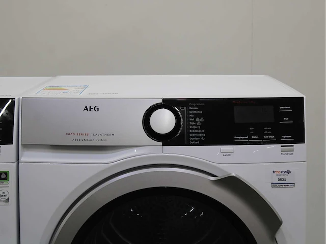 Aeg 8000 series | lavamat ã?komix technology wasmachine & aeg 8000 series | lavatherm absolutecare system wasdroger - afbeelding 6 van  8