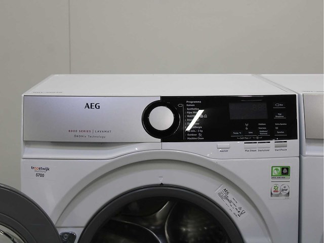 Aeg 8000 series | lavamat ã?komix technology wasmachine & aeg 8000 series | lavatherm absolutecare system wasdroger - afbeelding 3 van  7