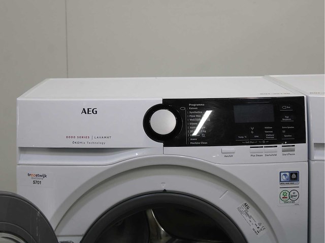 Aeg 8000 series | lavamat ã?komix technology wasmachine & aeg 8000 series | lavatherm absolutecare system wasdroger - afbeelding 3 van  8