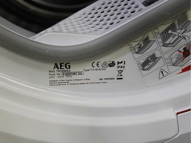 Aeg 8000 series | lavamat ã?komix technology wasmachine & aeg 8000 series | lavatherm absolutecare system wasdroger - afbeelding 8 van  8