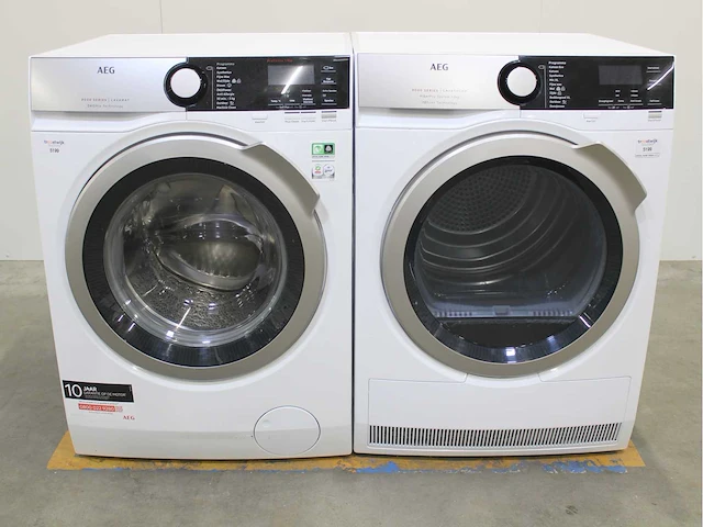 Aeg 8000 series | lavamat ã?komix technology wasmachine & aeg 9000 series | lavatherm fiberpro system 3dscan technology wasdroger - afbeelding 1 van  8