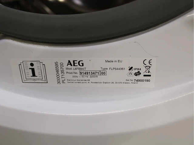 Aeg 8000 series | lavamat ã?komix technology wasmachines & aeg 6000 series | lavatherm prosense technology wasdrogers - afbeelding 5 van  8