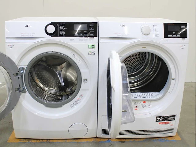 Aeg 8000 series | lavamat ã?komix technology wasmachines & aeg 7000 series | lavatherm sensidry technology wasdrogers - afbeelding 2 van  8