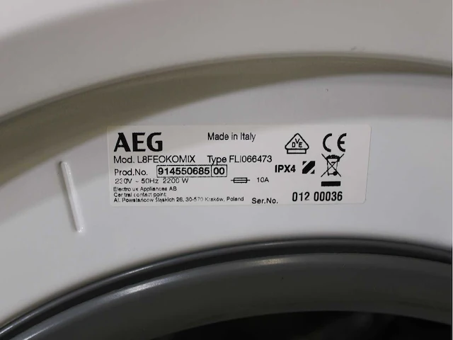Aeg 8000 series | lavamat ã?komix technology wasmachines & aeg 8000 series | lavatherm absolutecare system wasdrogers - afbeelding 5 van  8