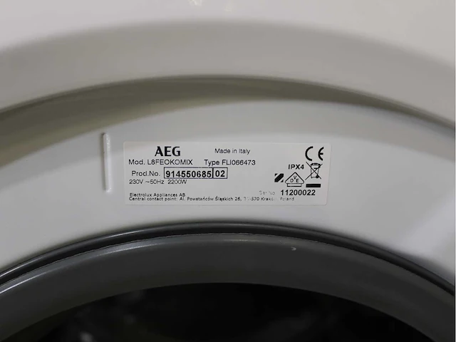 Aeg 8000 series | lavamat ã?komix technology wasmachines & aeg 8000 series | lavatherm absolutecare system wasdrogers - afbeelding 5 van  8
