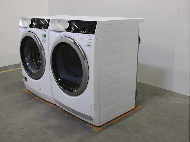 Aeg 8000 series | lavamat ökomix technology universaldose wasmachine & aeg 8000 series | lavatherm absolutecare system wasdroger - afbeelding 7 van  8