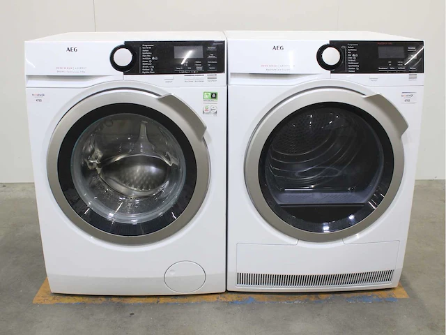 Aeg 8000 series | lavamat ökomix technology wasmachine & aeg 8000 series | lavatherm absolutecare system wasdroger - afbeelding 2 van  7