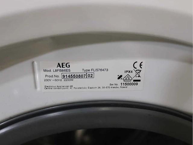 Aeg 8000 series | lavamat ökomix technology wasmachine & aeg 8000 series | lavatherm absolutecare system wasdroger - afbeelding 5 van  7