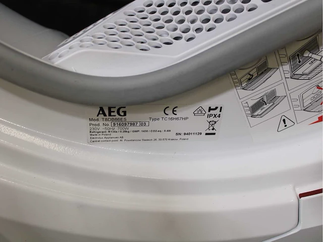Aeg 8000 series | lavamat ökomix technology wasmachine & aeg 8000 series | lavatherm absolutecare system wasdroger - afbeelding 7 van  7