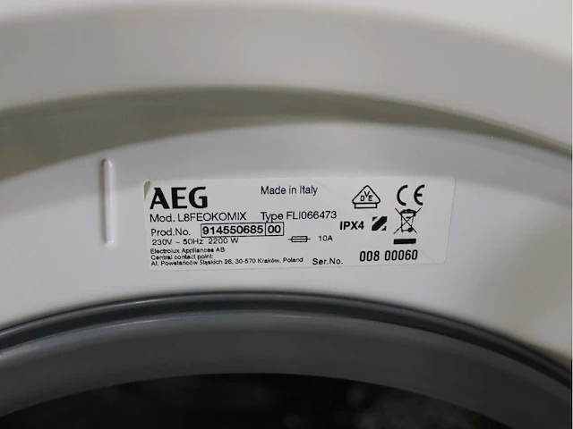 Aeg 8000 series | lavamat ökomix technology wasmachine & aeg 8000 series | lavatherm absolutecare system wasdroger - afbeelding 5 van  8