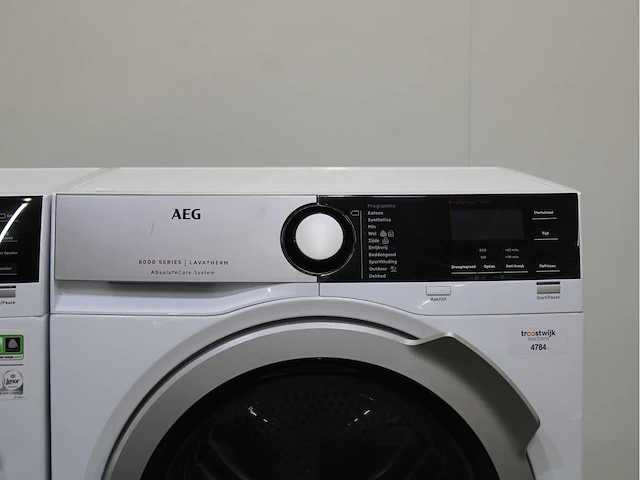Aeg 8000 series | lavamat ökomix technology wasmachine & aeg 8000 series | lavatherm absolutecare system wasdroger - afbeelding 6 van  8