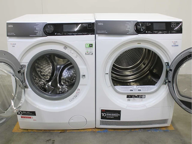 Aeg 8000 series | powercare wasmachine & aeg 8000 series | absolutecare wasdroger - afbeelding 2 van  8