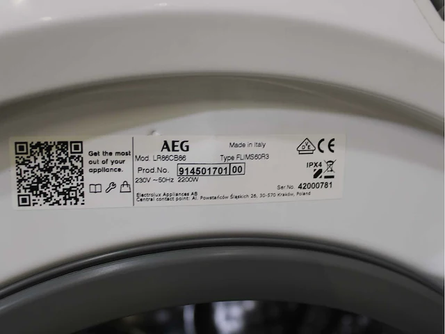 Aeg 8000 series | powercare wasmachine & aeg 8000 series | absolutecare wasdroger - afbeelding 5 van  8