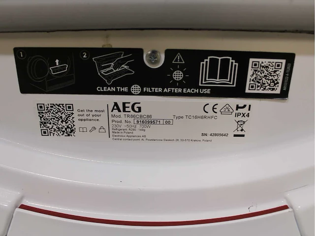Aeg 8000 series | powercare wasmachine & aeg 8000 series | absolutecare wasdroger - afbeelding 8 van  8