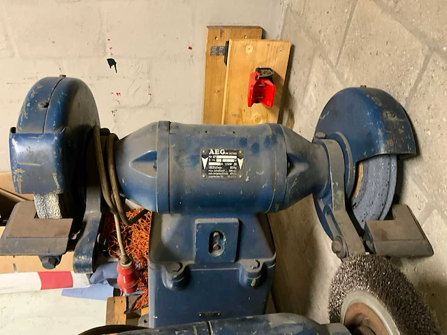 Aeg 87 dubbelsteens slijpmachine - afbeelding 2 van  9