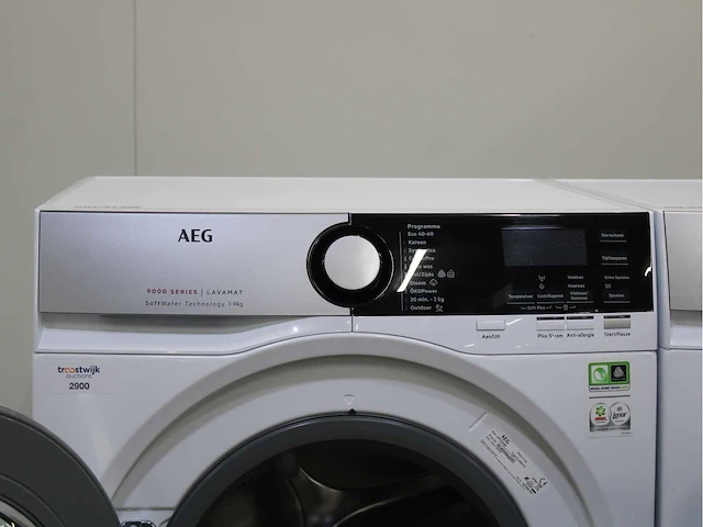 Aeg 9000 series | lavamat softwater technology wasmachines & aeg 8000 series | lavatherm absolutecare system wasdrogers - afbeelding 3 van  8