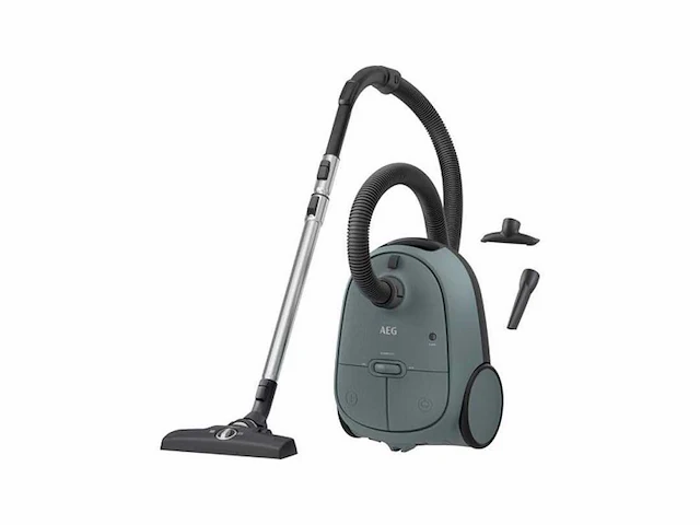 Aeg ab61c1og clean 6000 - stofzuiger met zak - ocean green - hepa 13 - afbeelding 1 van  2