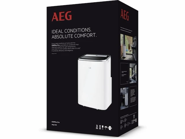 Aeg axp34u338hw chillflex pro mobiele airco wit - afbeelding 3 van  5