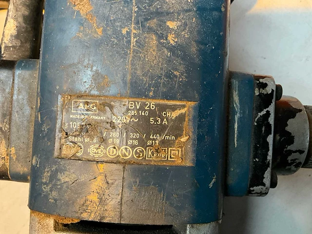 Aeg bv 26 boormachine - afbeelding 1 van  3