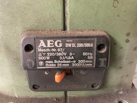 Aeg dwsl 200/500a werkbankslijpmachine - afbeelding 4 van  4