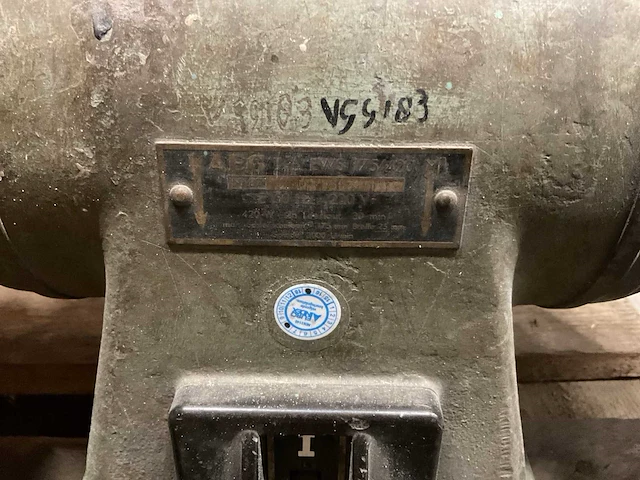 Aeg ews 175/420 2-steens werkbankslijper - afbeelding 3 van  3