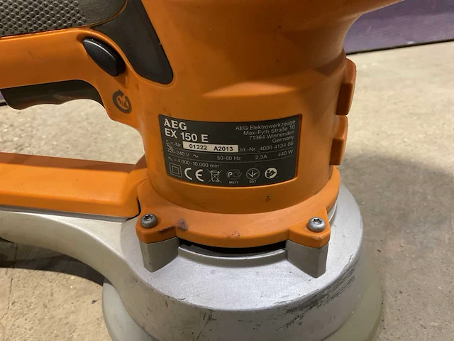 Aeg ex 150 e schuurmachine - afbeelding 3 van  3