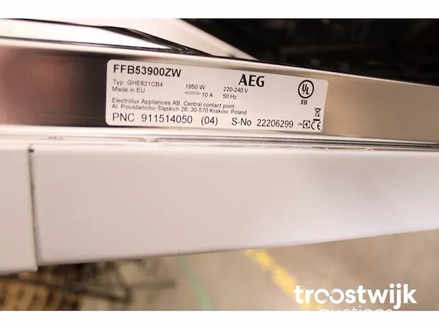 Aeg ffb53900zw vaatwasser - afbeelding 6 van  6