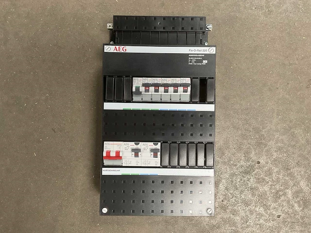 Aeg fix-o-rail 220 groepenkast (3x) - afbeelding 3 van  4