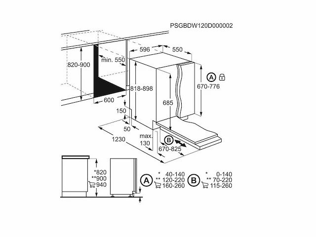 Aeg fsb42607z vaatwasser - afbeelding 11 van  13