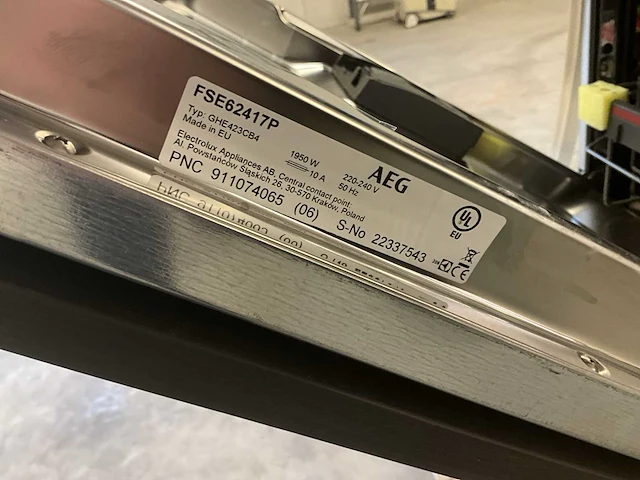 Aeg fse62417 inbouwvaatwasser - afbeelding 5 van  5
