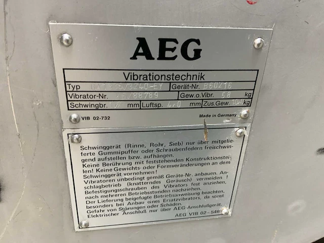 Aeg ga1335 trilgoot - afbeelding 5 van  5