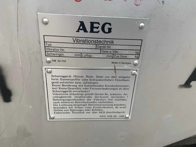 Aeg ga1335/3240-ey trilgoot - afbeelding 12 van  12