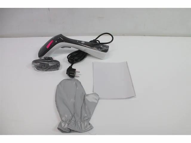 Aeg hs6-1-2eg stoomborstel alle stofsoorten beschermende handschoen borstel lange kabel grijs wit - afbeelding 5 van  6