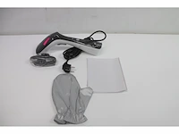 Aeg hs6-1-2eg stoomborstel alle stofsoorten beschermende handschoen borstel lange kabel grijs wit - afbeelding 5 van  6